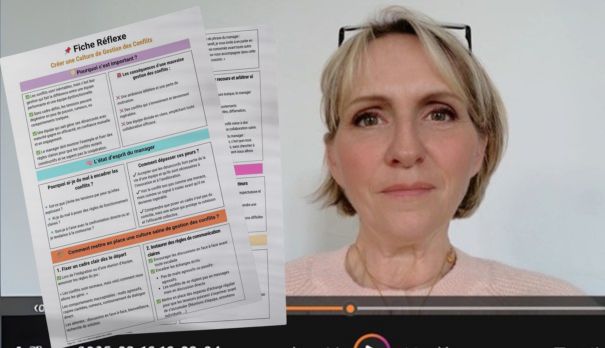 Fiches réflexe management et vidéo de formation